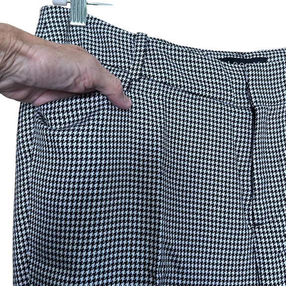 Eloquii Women’s Black & White Houndstooth Pants 14  NWT - Picture 3 of 11
